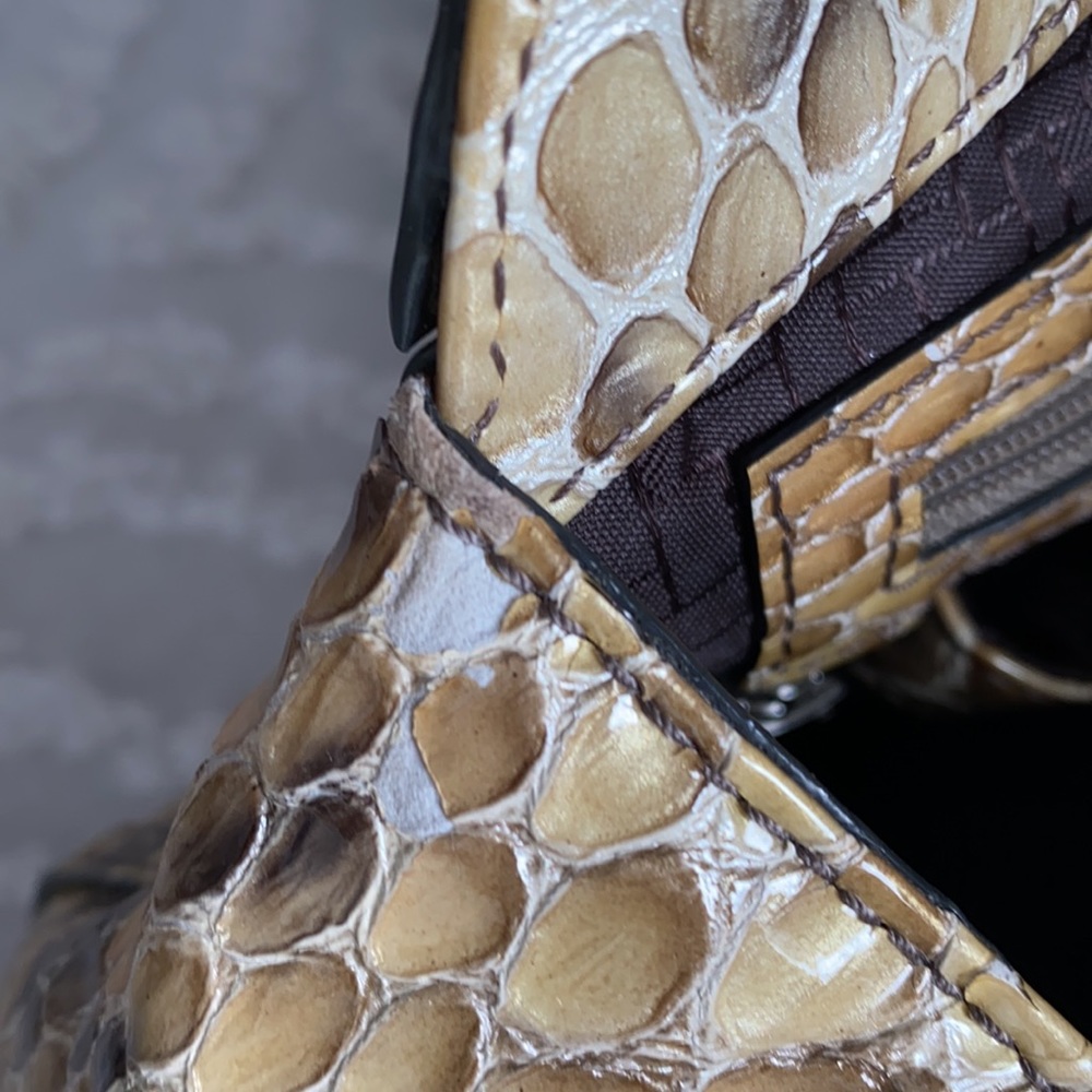 Vintage Cole Haan "Snakeskin" handbag - Picture 11 of 14